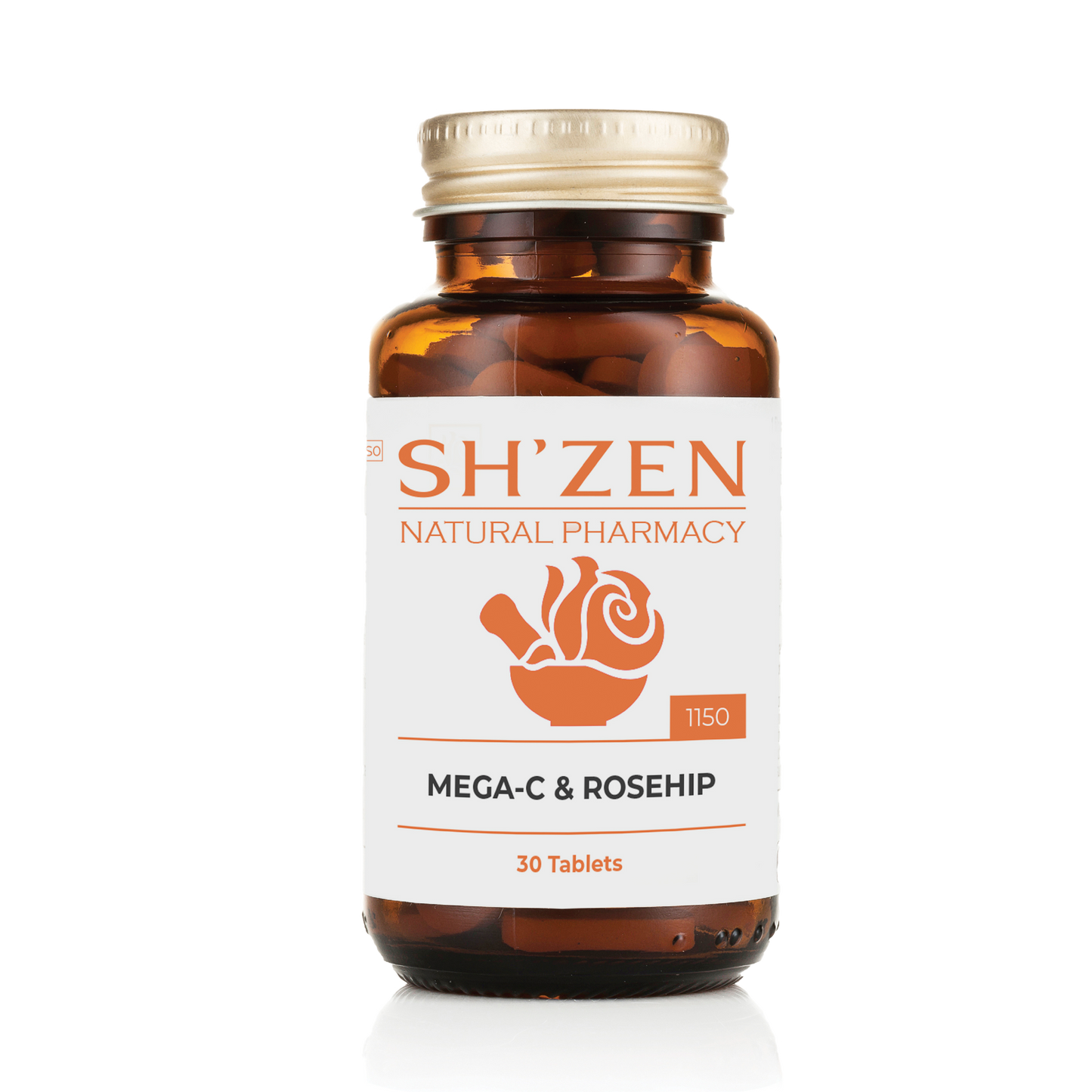 Sh'Zen Mega-C & Rosehip 30 Tablets