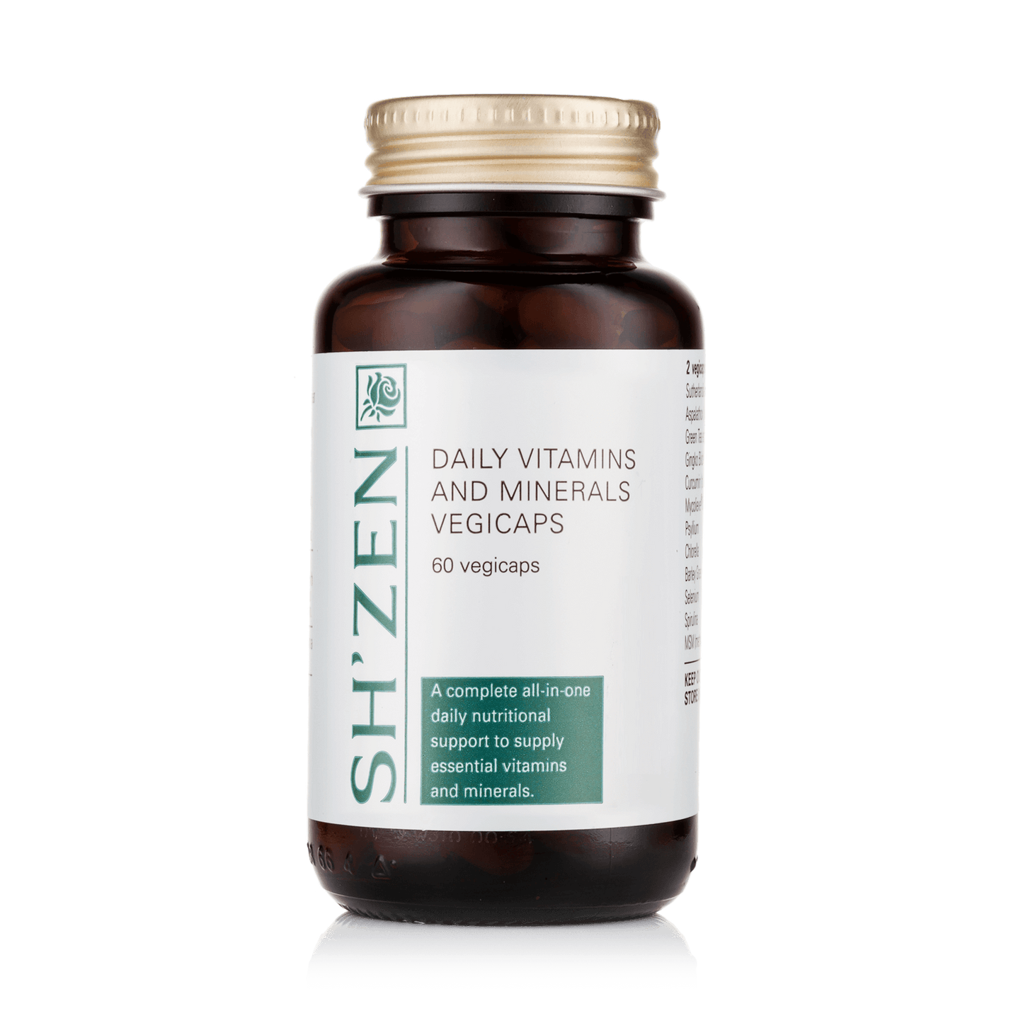 Sh'Zen Daily Vitamins and Minerals 60 vegicaps
