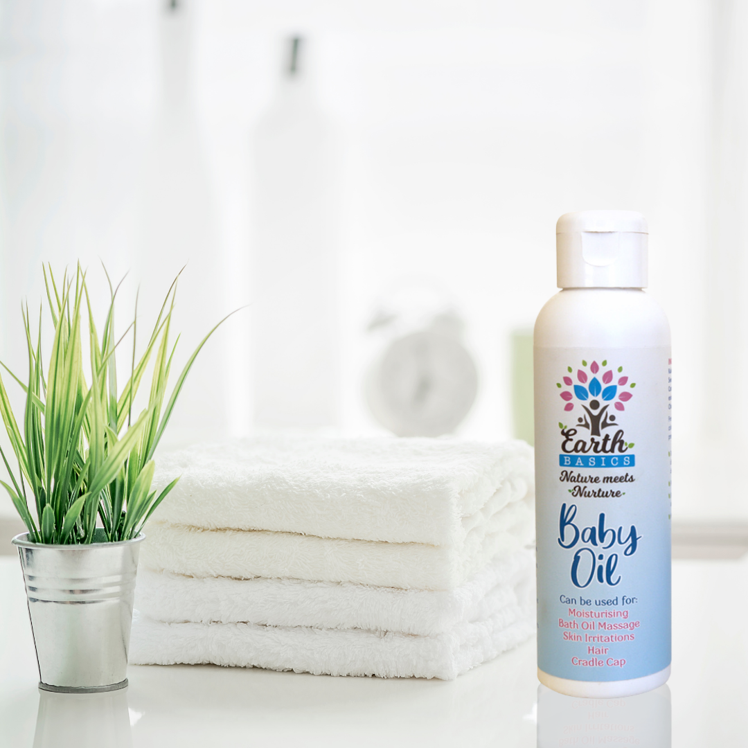 Earth Basics Essential Oils Baby Oil