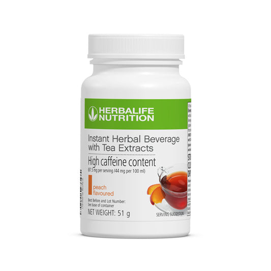Herbalife Instant Herbal Beverage with Tea Extracts Peach Flavour 51g