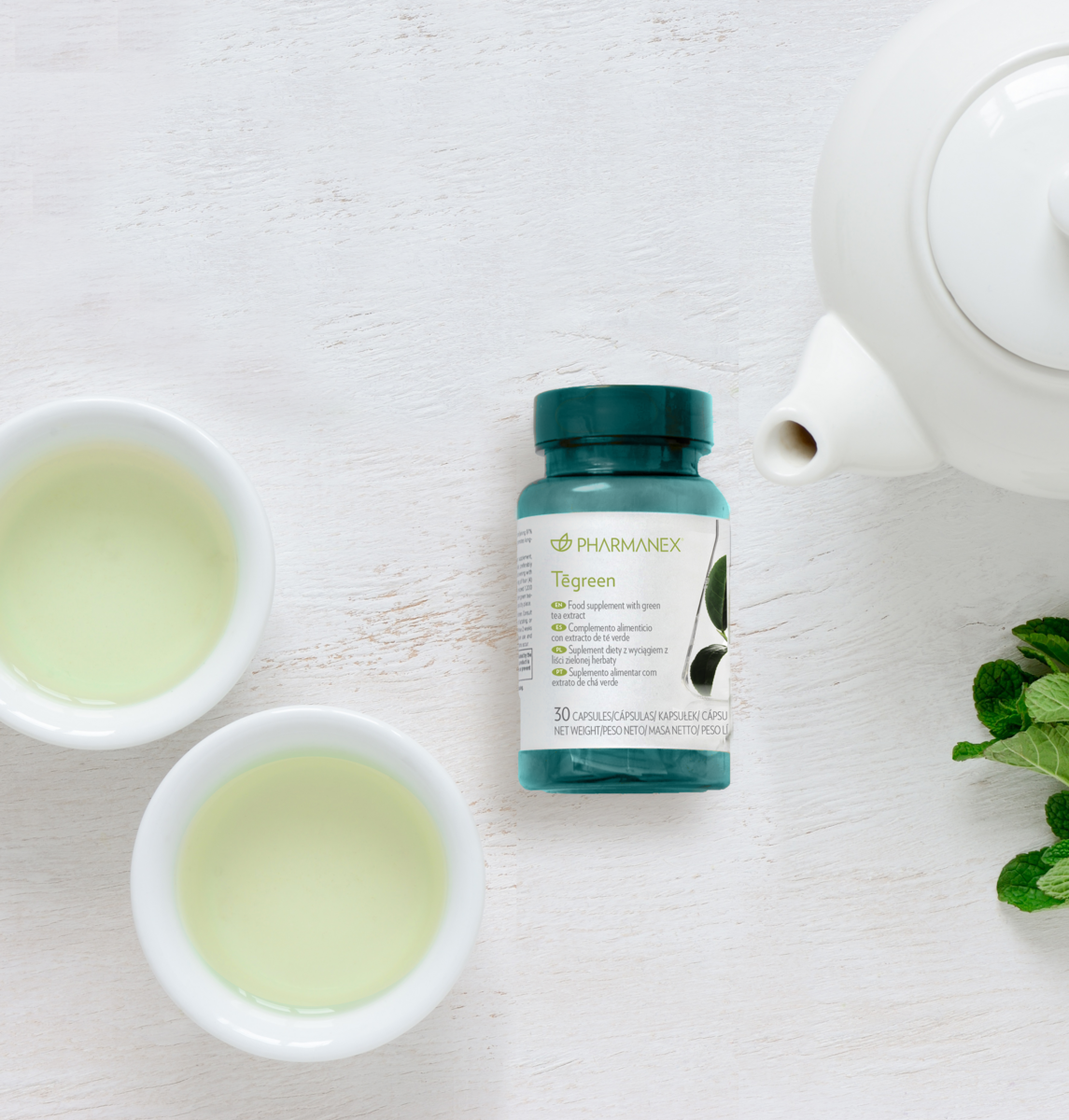 Nu Skin Pharmanex  Tegreen 97® (120 Capsules) Green Tea Leaf Extract Natural Antioxidant